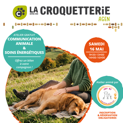 Agen - Atelier gratuit Communication animale samedi 16 mai